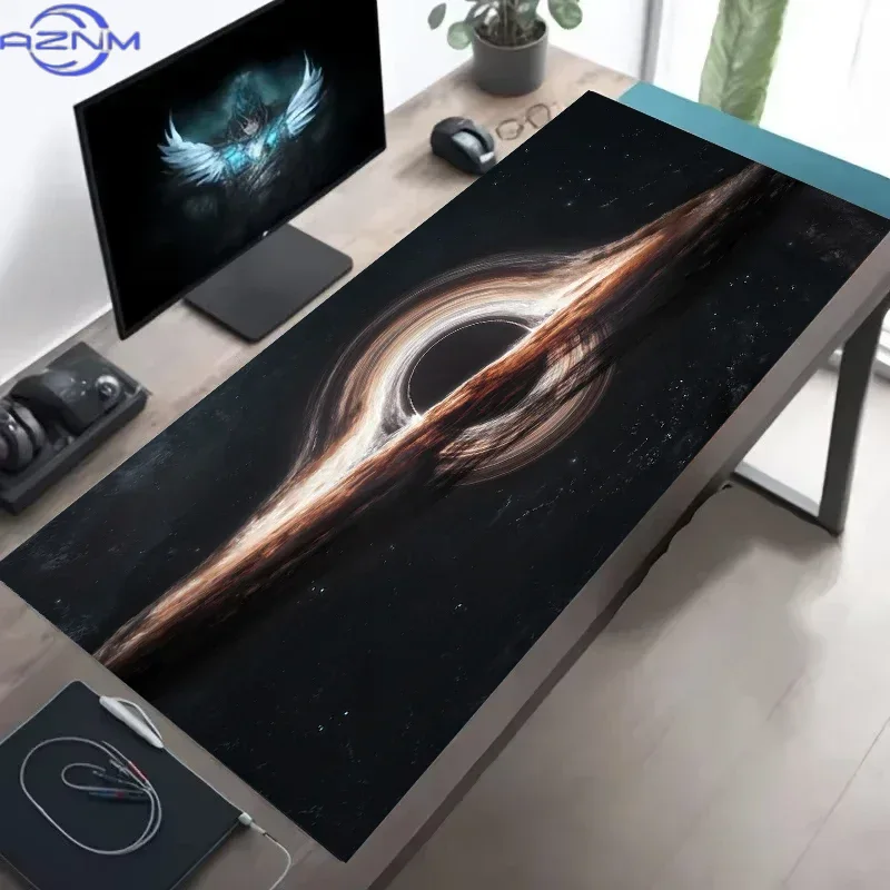 Gaming Keyboard Mini - Cosmic Black Hole Mouse Pad MM