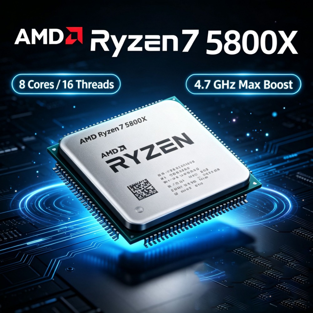AMD R7 5800X Ryzen 7 5800X 8 C - Amd Cpu Ryzen 7 评论和价格