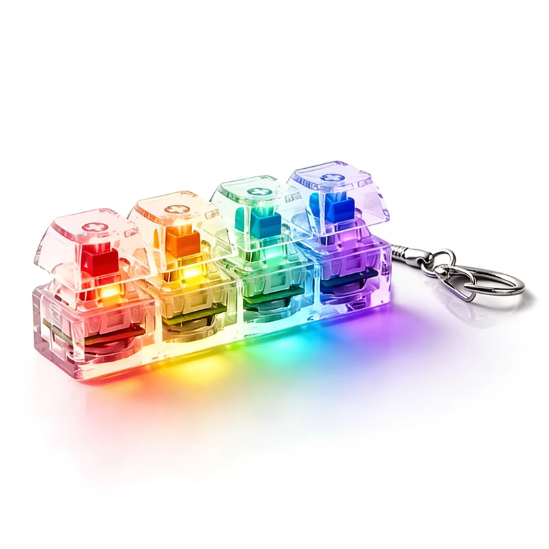 Light Up 4 Keys LED Finger Key - Gaming Keyboard Test 评论和价格