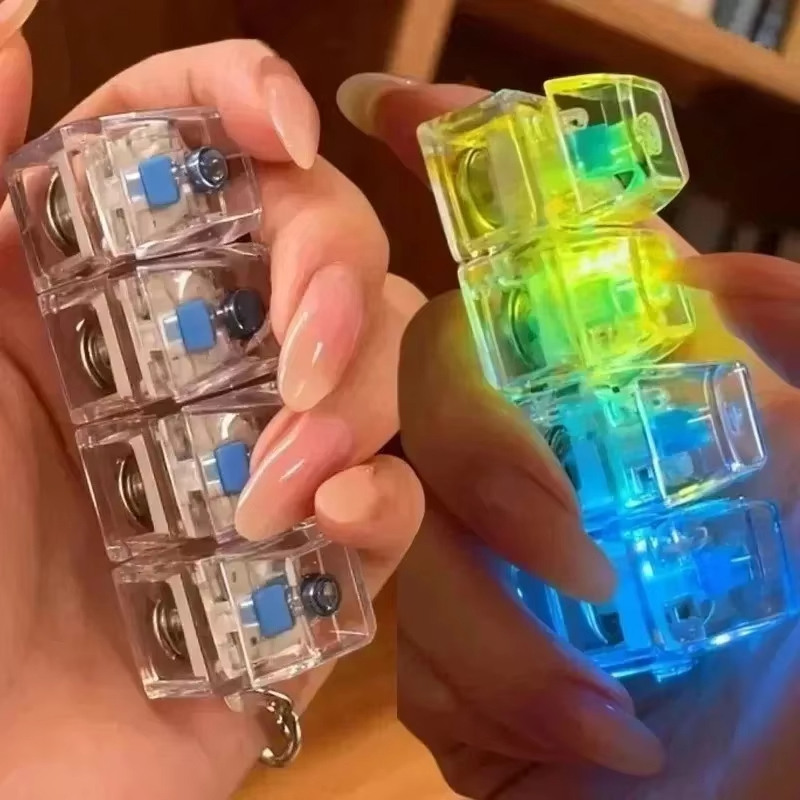 Light Up 4 Keys LED Finger Key - Gaming Keyboard Test 评论和价格