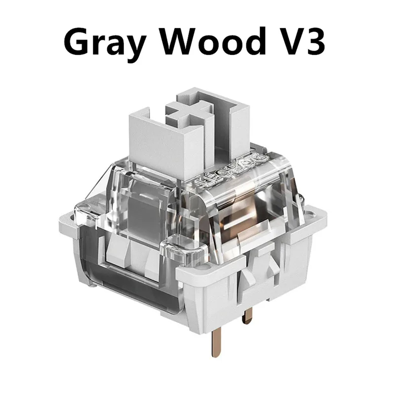 LEOBOG GrayWood V3 Switch Line - Gaming Keyboard Hot Swappable 评论和价格